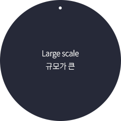 large scale 규모가 큰